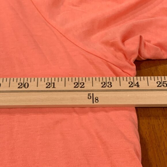 J.Jiill Pure Jill Elliptical Tunic Layered Peach Knit 3/4 Sleeves Coquette 2XL - Picture 6 of 7